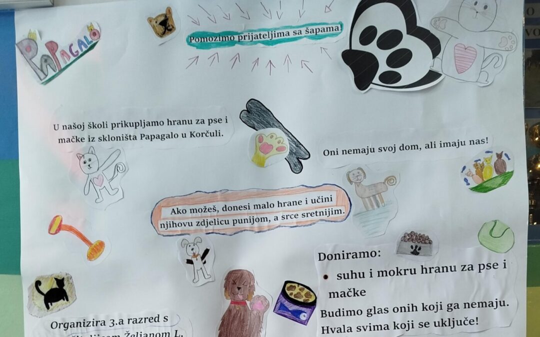 Pomozimo prijateljima sa šapama