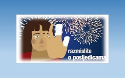 Pismo obavijesti o pirotehnici namijenjeno učenicima osnovnih i srednjih škola