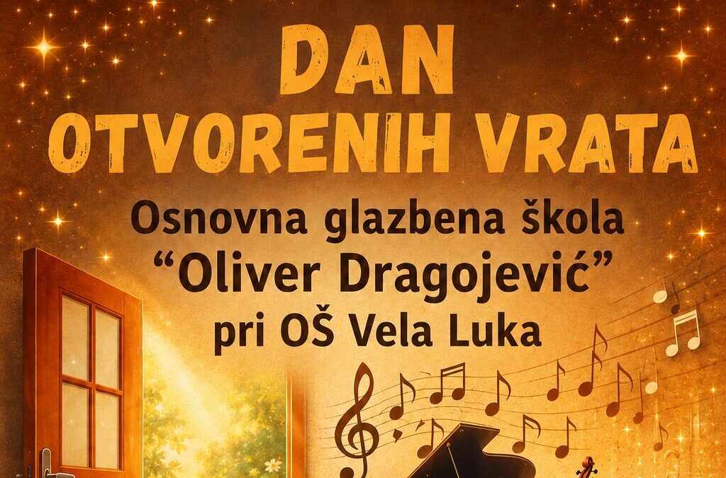 Dan otvorenih vrata Osnovne glazbene škole „Oliver Dragojević“