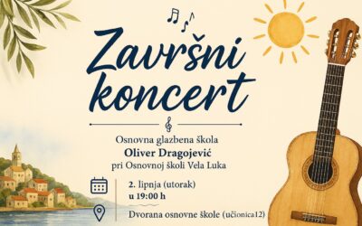 Završni koncert Osnovne glazbene škole